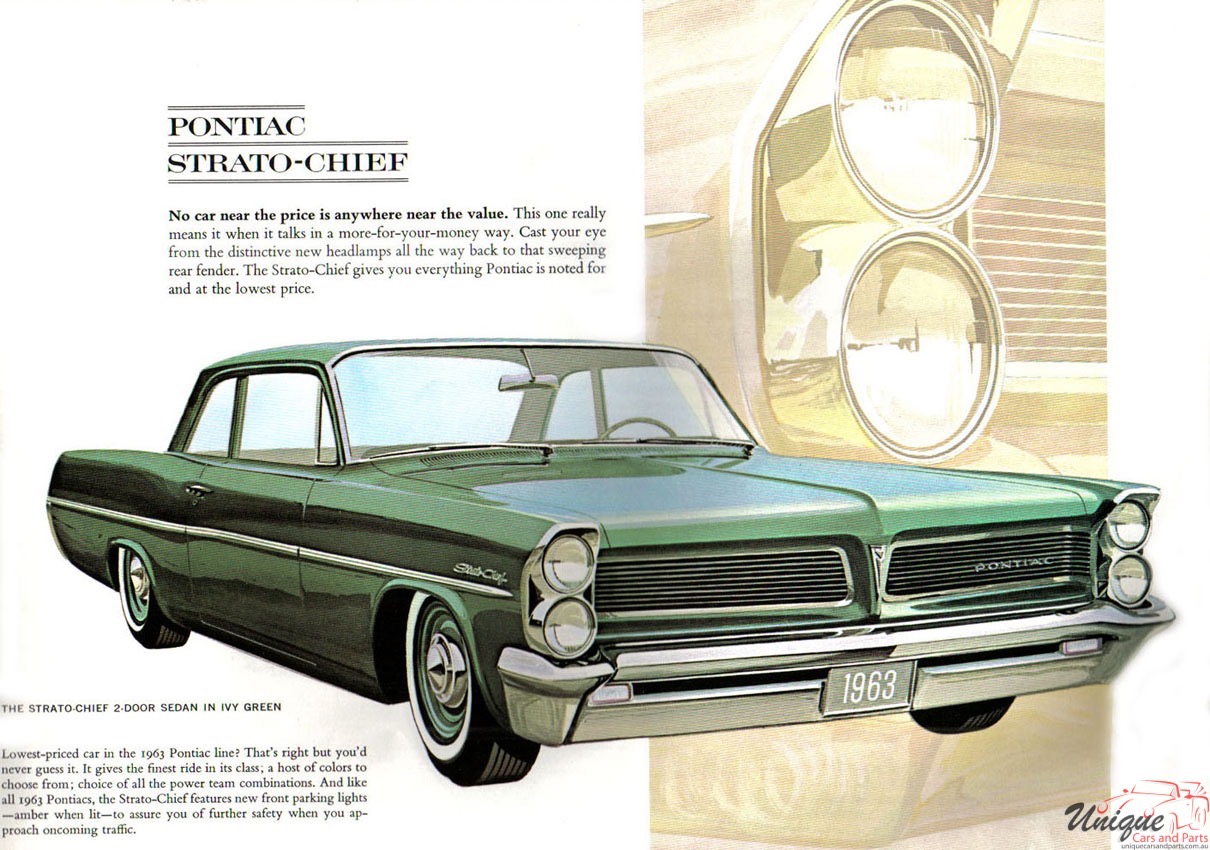 1963 Canadian Pontiac Brochure Page 7